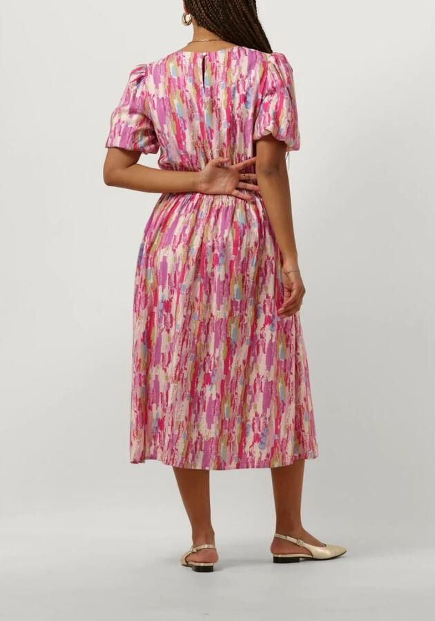 Moves Roze Midi Jurk Havannah Multicolor Dames - Foto 2
