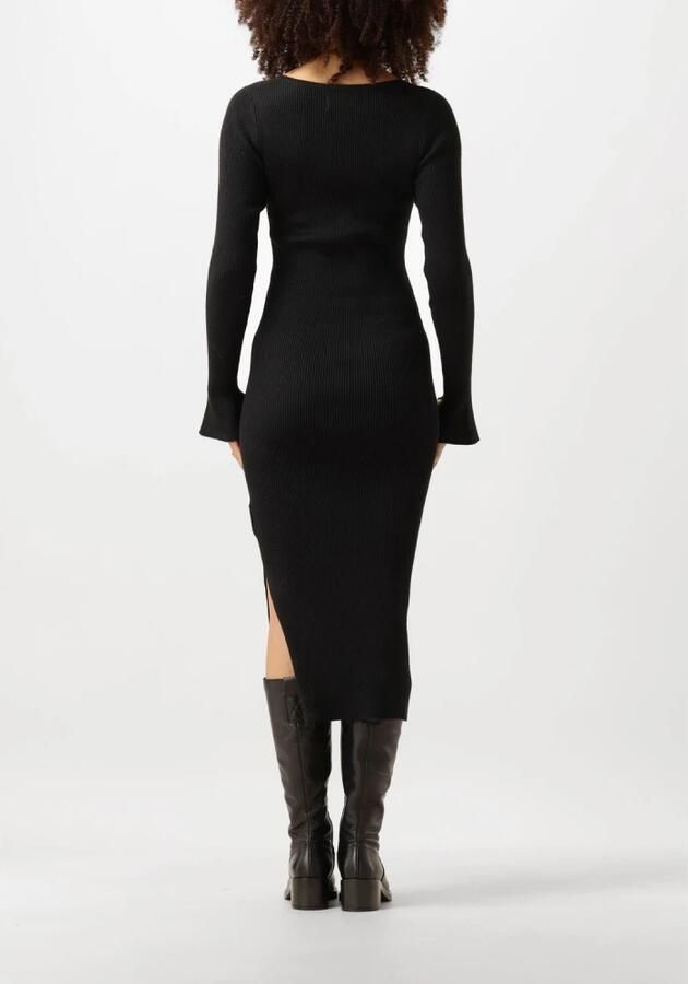 Moves Zwarte Midi Jurk Angila Black Dames - Foto 2