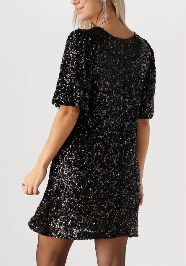 Moves Zwarte Mini Jurk Manalina Black Dames - Foto 6