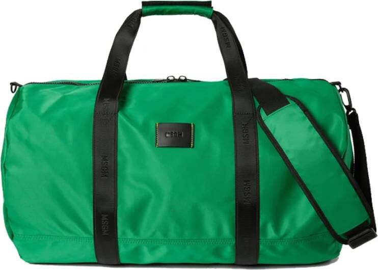 Msgm Weekend Bags Green Heren
