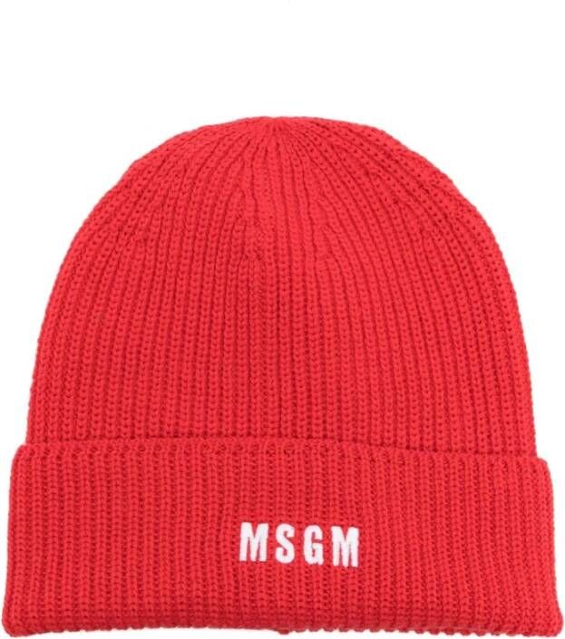 Msgm Beanies Rood Dames