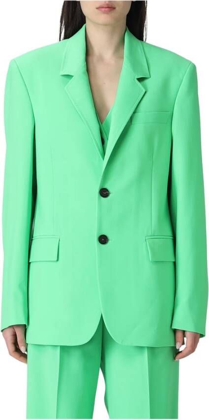 Msgm Blazerjas Groen Dames