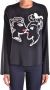 Msgm Blouse Zwart Dames - Thumbnail 1