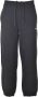 Msgm Katoenen Joggerbroek met Geribbelde Details Black Heren - Thumbnail 1