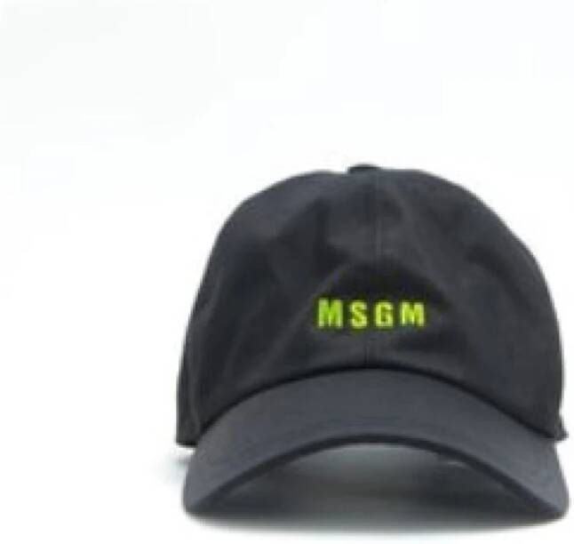 Msgm Caps Zwart Heren