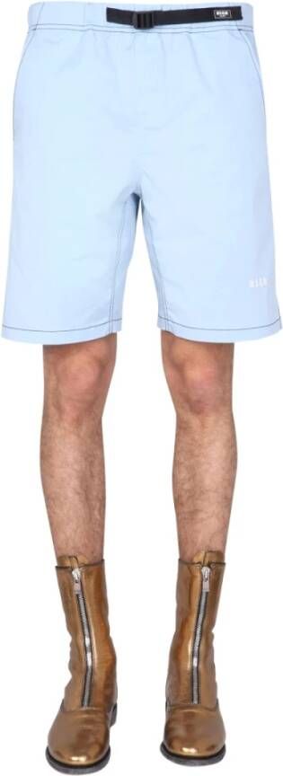 Msgm Casual shorts Blauw Heren