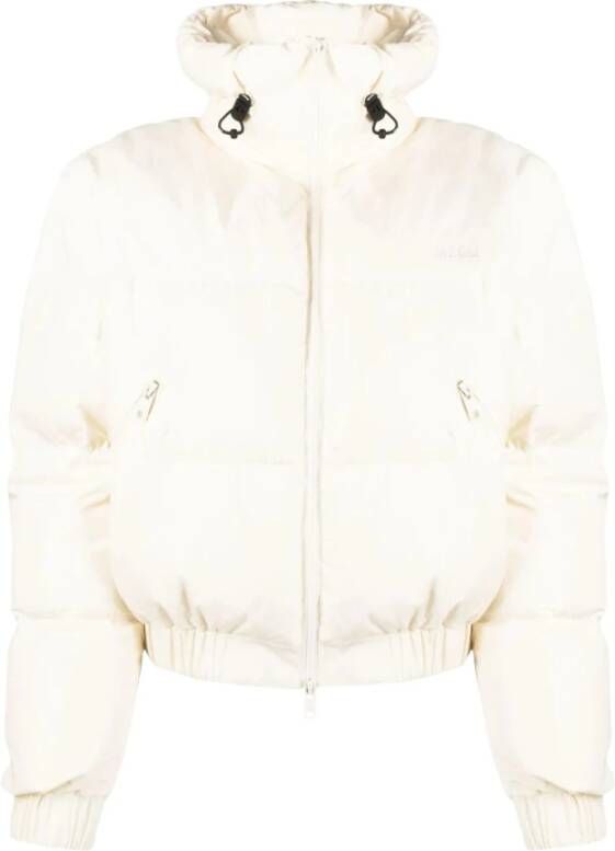 Msgm Down Jackets White Dames