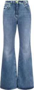 Msgm Flared Jeans Blauw Dames