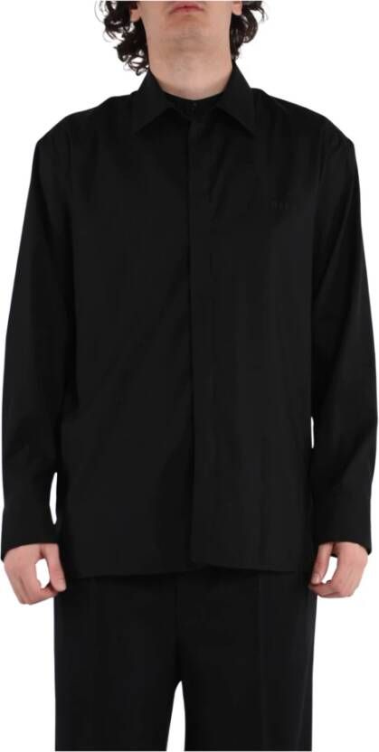 Msgm Casual overhemd Black Heren