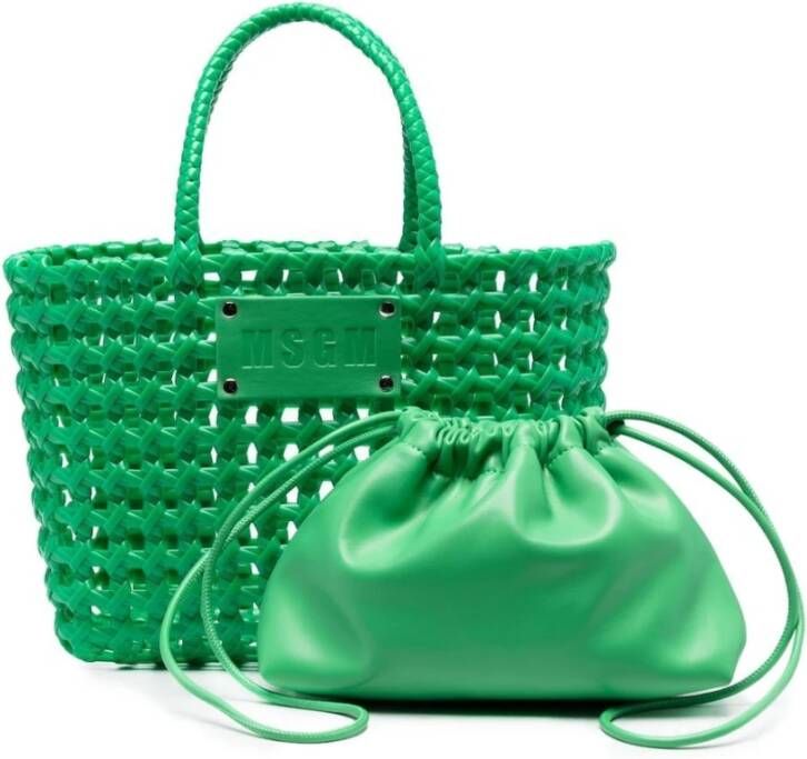 Msgm Handbags Groen Dames