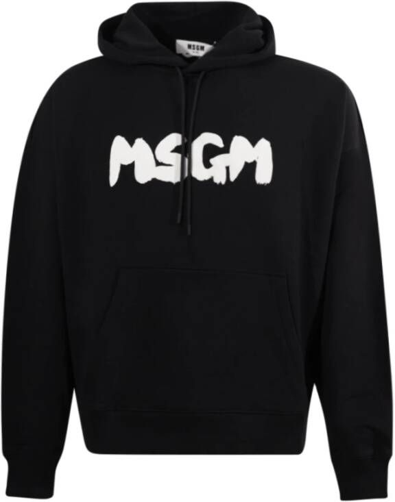 Msgm Hoodies Zwart Heren