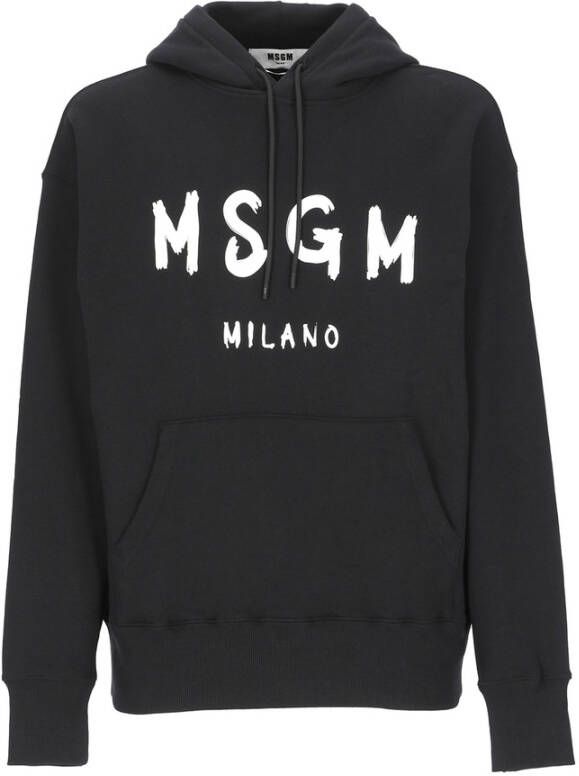 Msgm Hoodies Zwart Heren