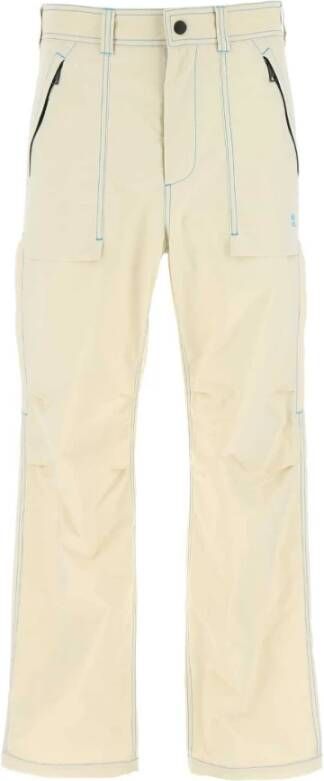 Msgm Ivory polyester laadblazing White Heren