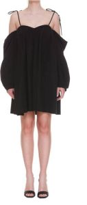 Msgm Jurk Zwart Dames