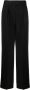 Msgm Leather Trousers Zwart Dames - Thumbnail 1