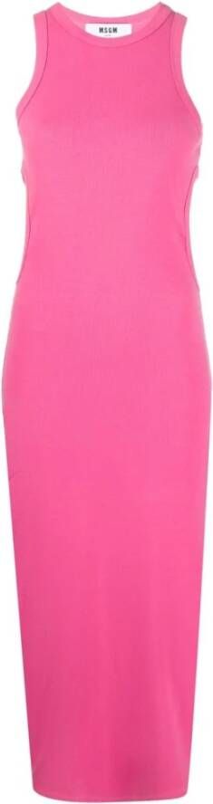 Msgm Maxi Dresses Roze Dames