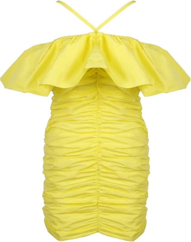 Msgm Party Dresses Yellow Dames