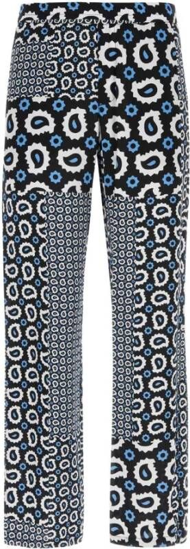 Msgm Straight Trousers Multicolor Heren