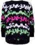 Msgm Trui met ronde hals Black Dames - Thumbnail 1