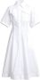 Msgm Shirt Dresses White Dames - Thumbnail 1