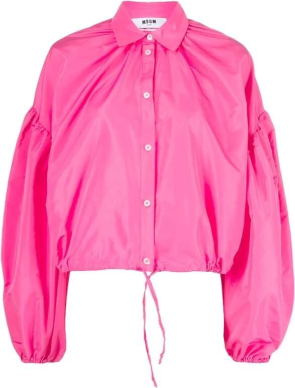 Msgm Shirt Roze Dames