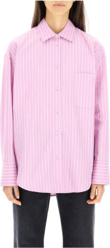 Msgm Shirt Roze Dames