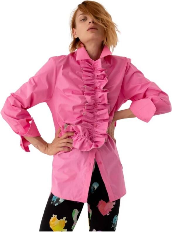 Msgm Shirts Roze Dames