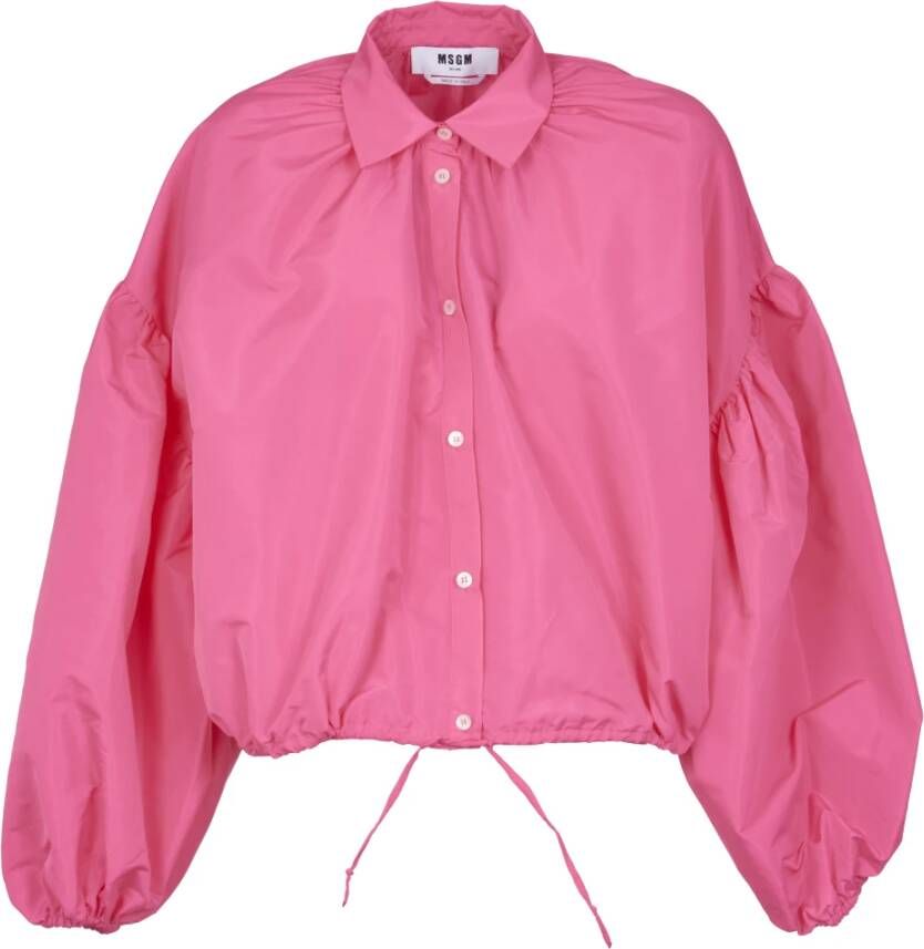 Msgm Shirts Roze Dames