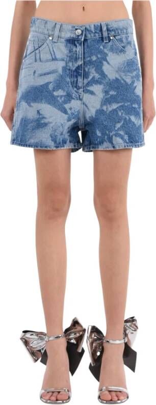Msgm Short Shorts Blauw Dames