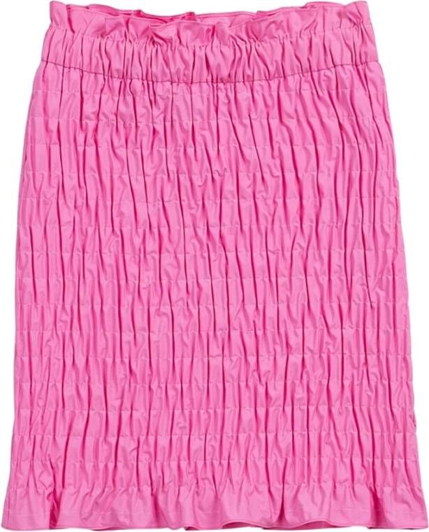 Msgm Short Skirts Roze Dames