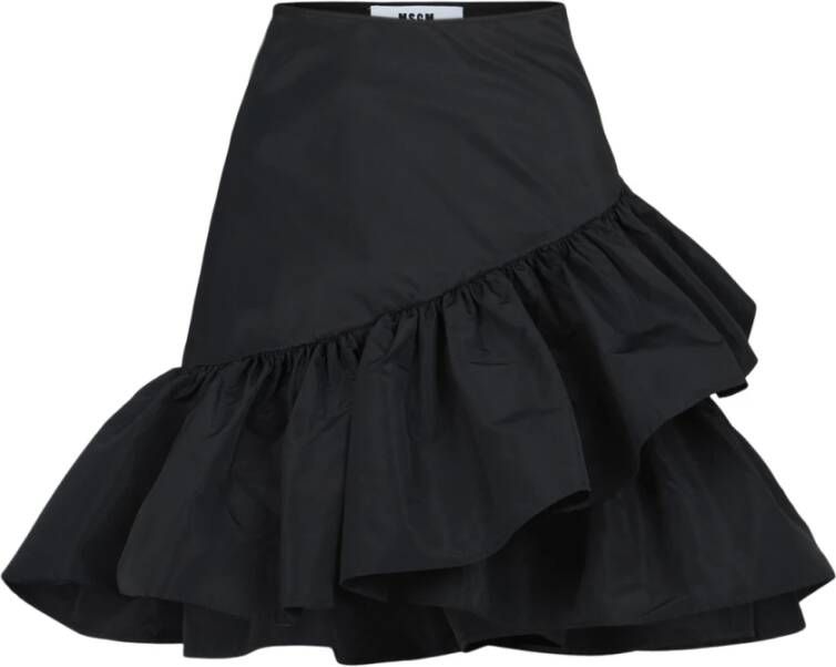 Msgm Short Skirts Zwart Dames