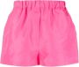 Msgm Shorts met elastische tailleband Pink Dames - Thumbnail 1