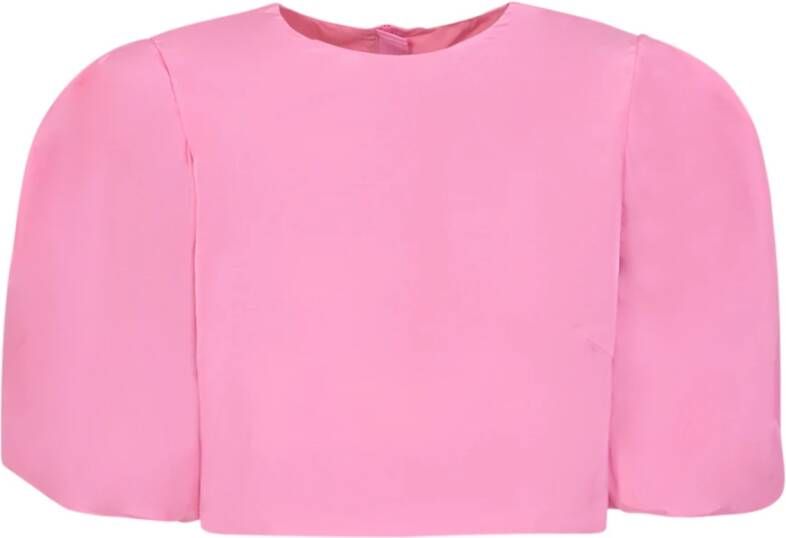 Msgm Stijlvolle roze blouse voor vrouwen Roze Dames