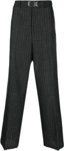 Msgm Straight Trousers Zwart Heren