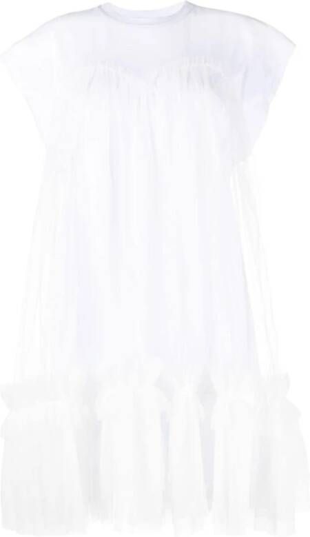Msgm Summer Dresses White Dames