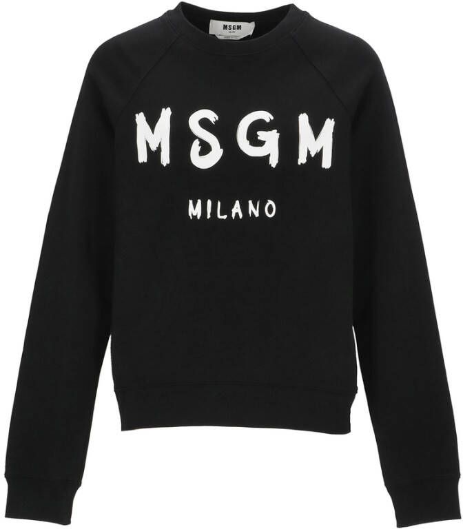 Msgm Sweatshirts Zwart Dames