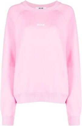 Msgm Sweatshirt Hoodies Roze Dames