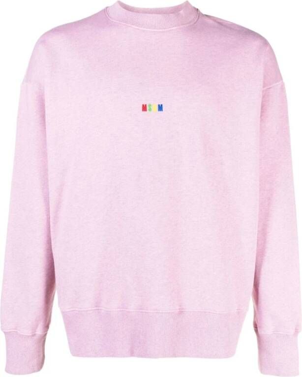 Msgm Sweatshirt Roze Heren