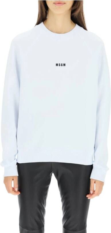 Msgm Sweatshirt White Dames