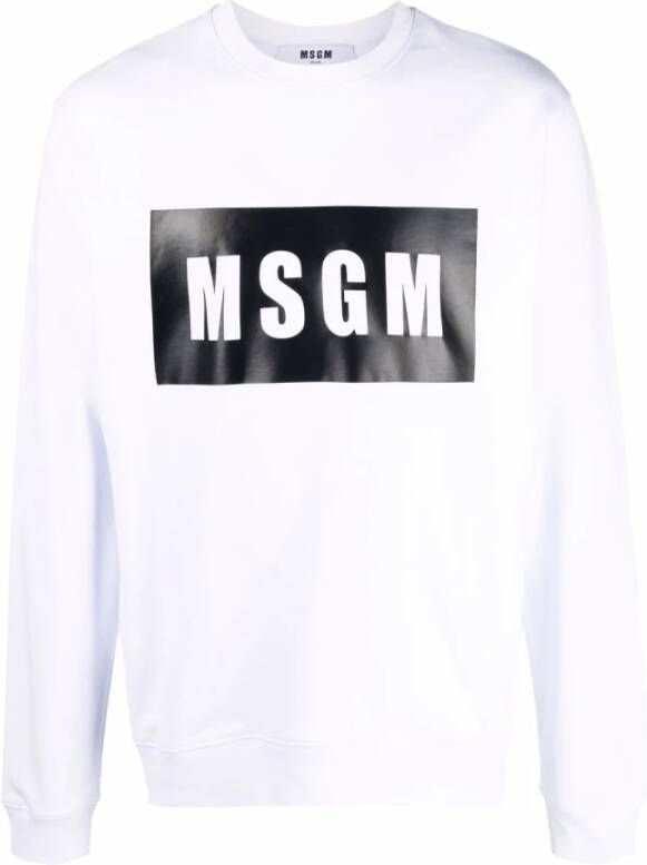 Msgm sweatshirt White Heren - Foto 3