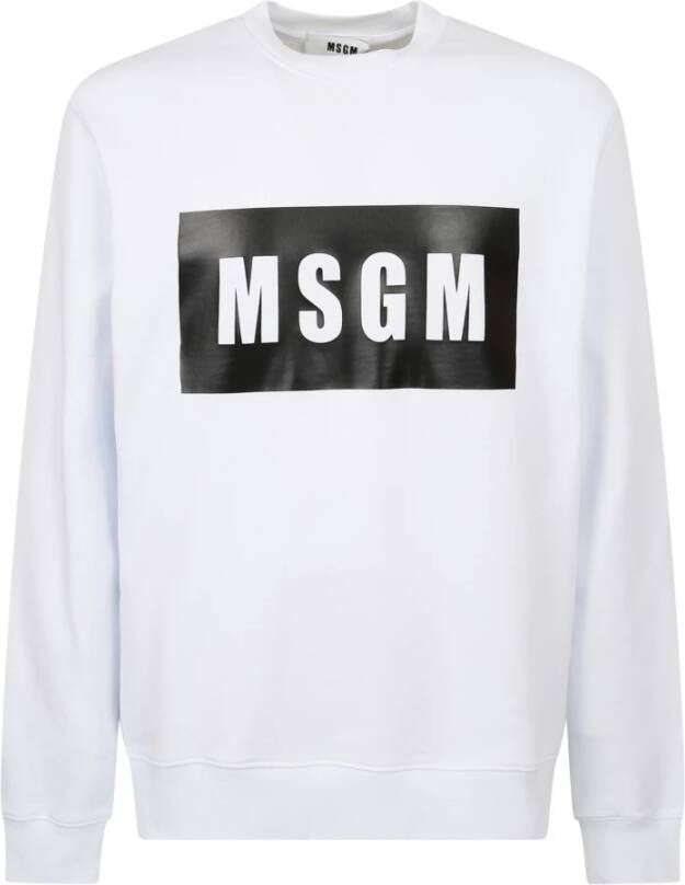 Msgm sweatshirt White Heren