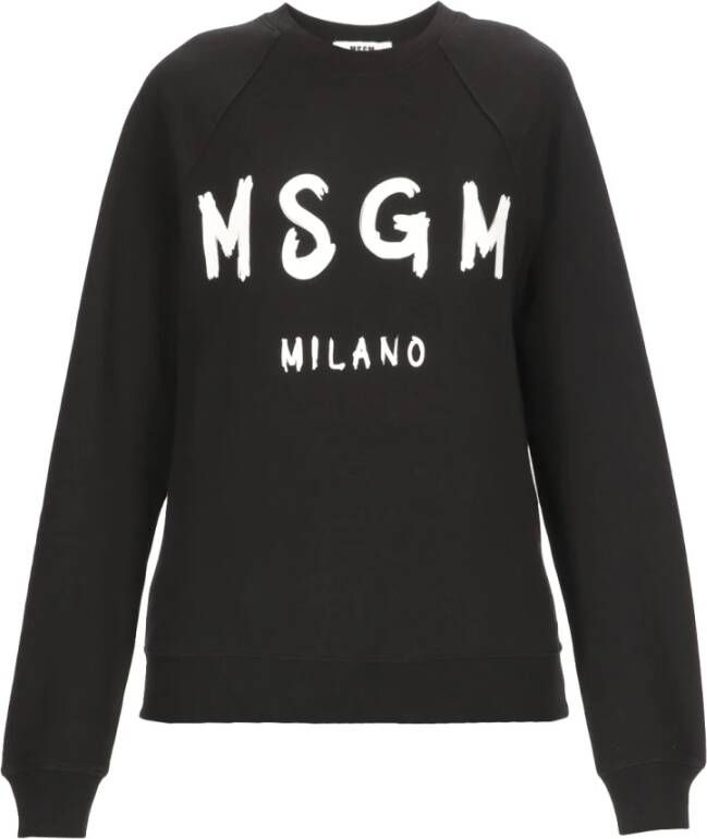 Msgm Sweatshirt Zwart Dames