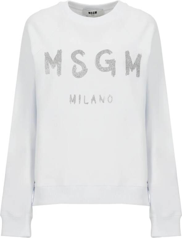 Msgm Sweatshirts Wit Dames