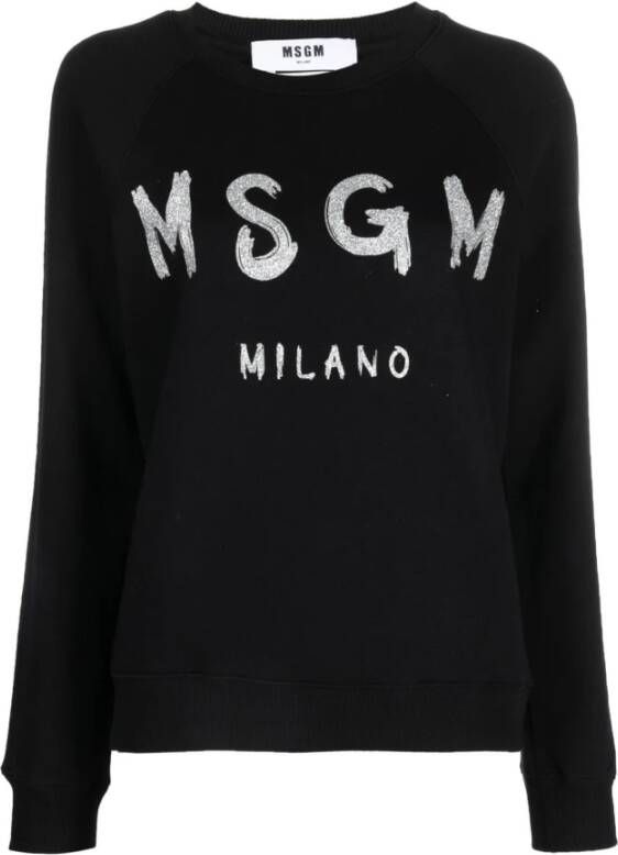 Msgm Sweatshirts Zwart Dames