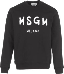 Msgm Sweatshirts Zwart Heren