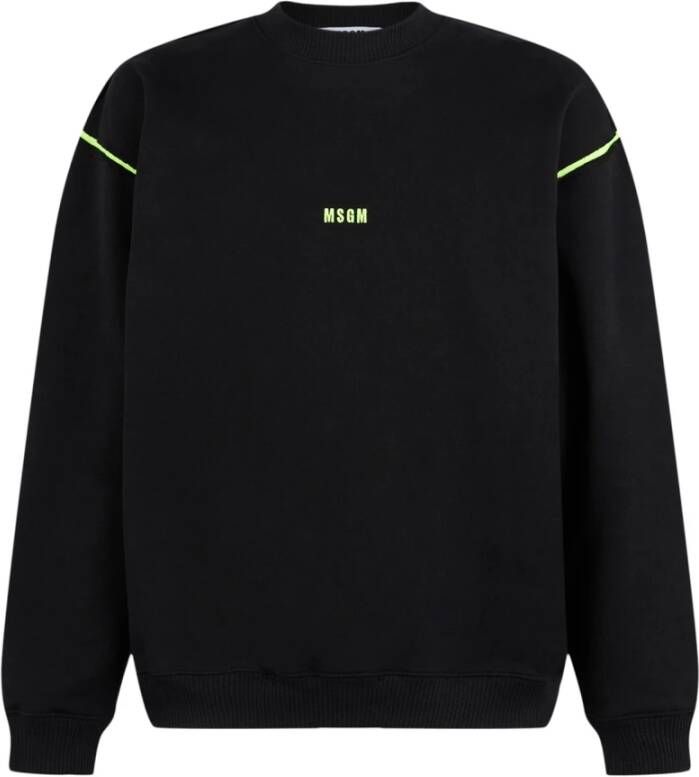 Msgm Sweatshirts Zwart Heren