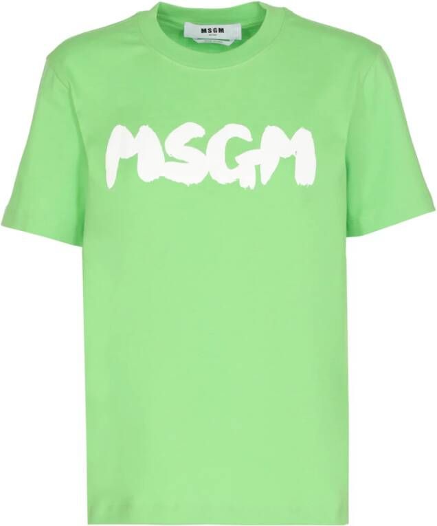 Msgm t-shirt Groen Dames