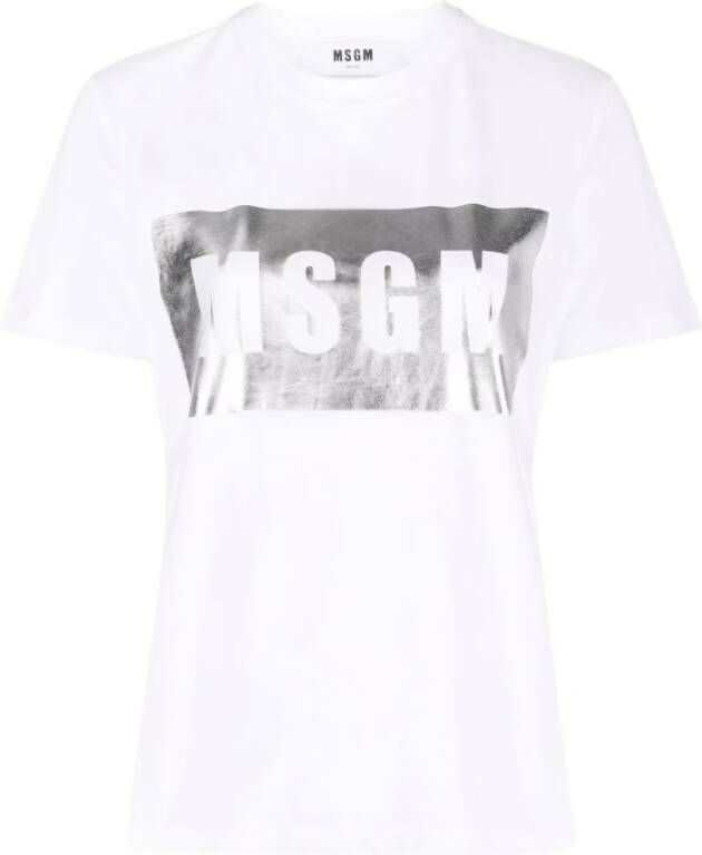 Msgm t-shirt Wit Dames