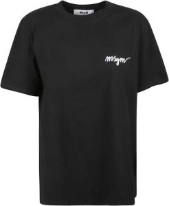 Msgm t-shirt Zwart Dames
