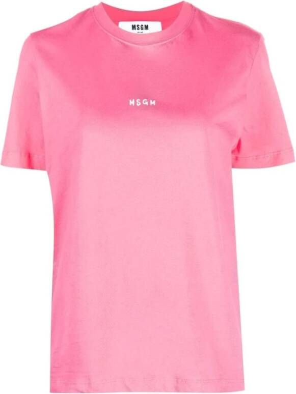 Msgm T-shirts Roze Dames